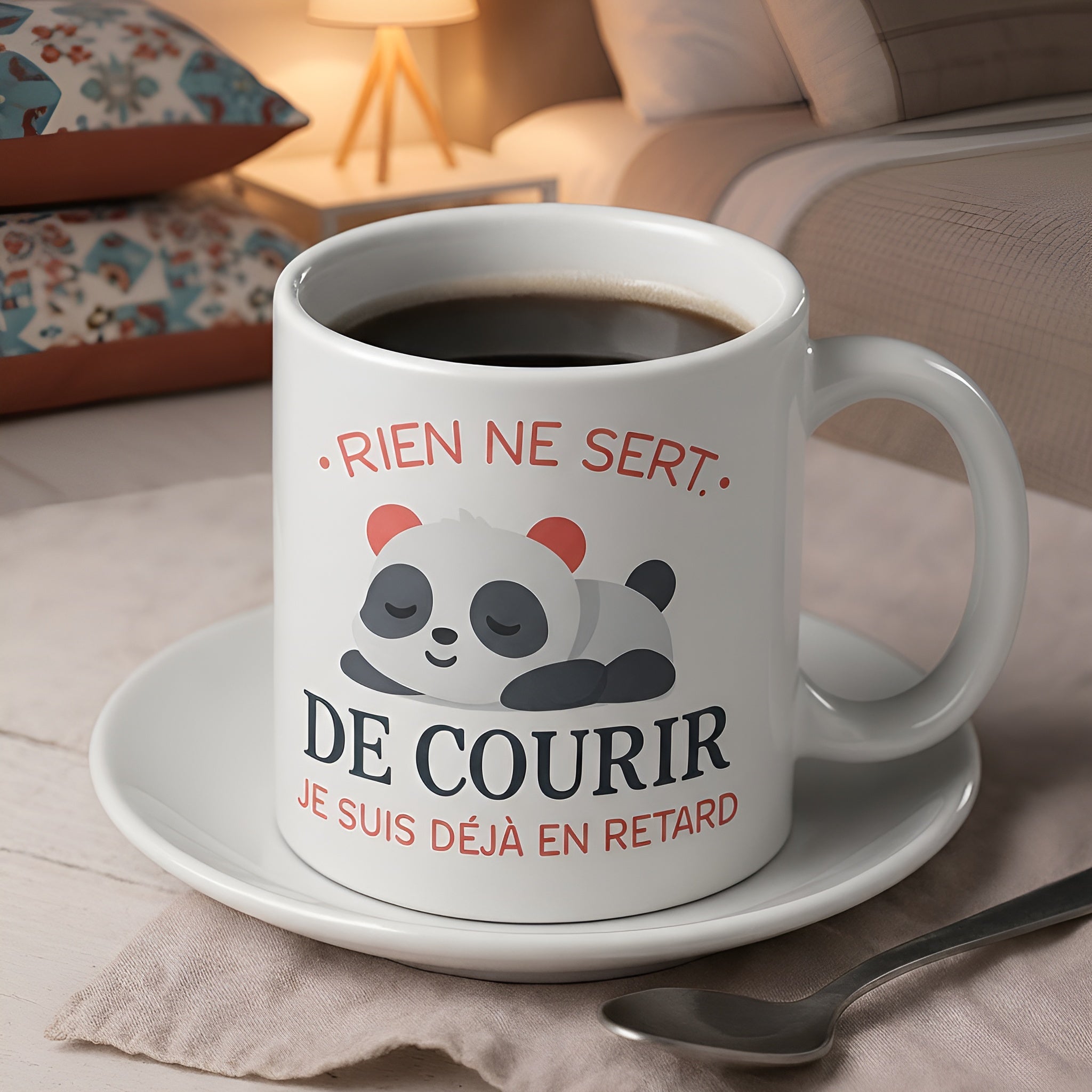 Mug - Rien ne sert de courir, je suis déjà en retard